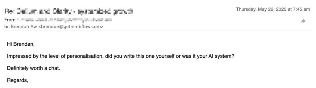 lead generation automation positive reply 1